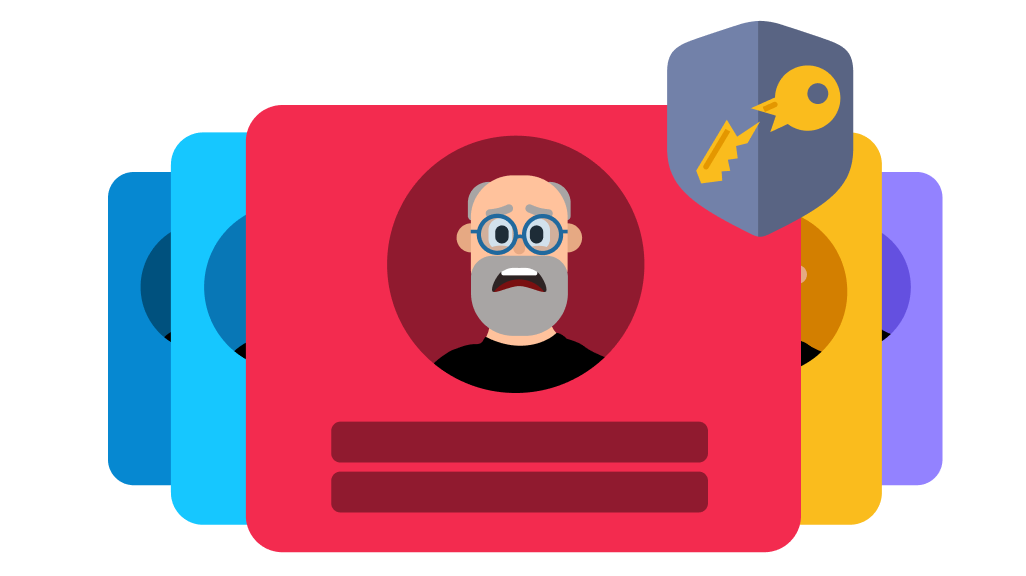 Identity protection monitoring illustration